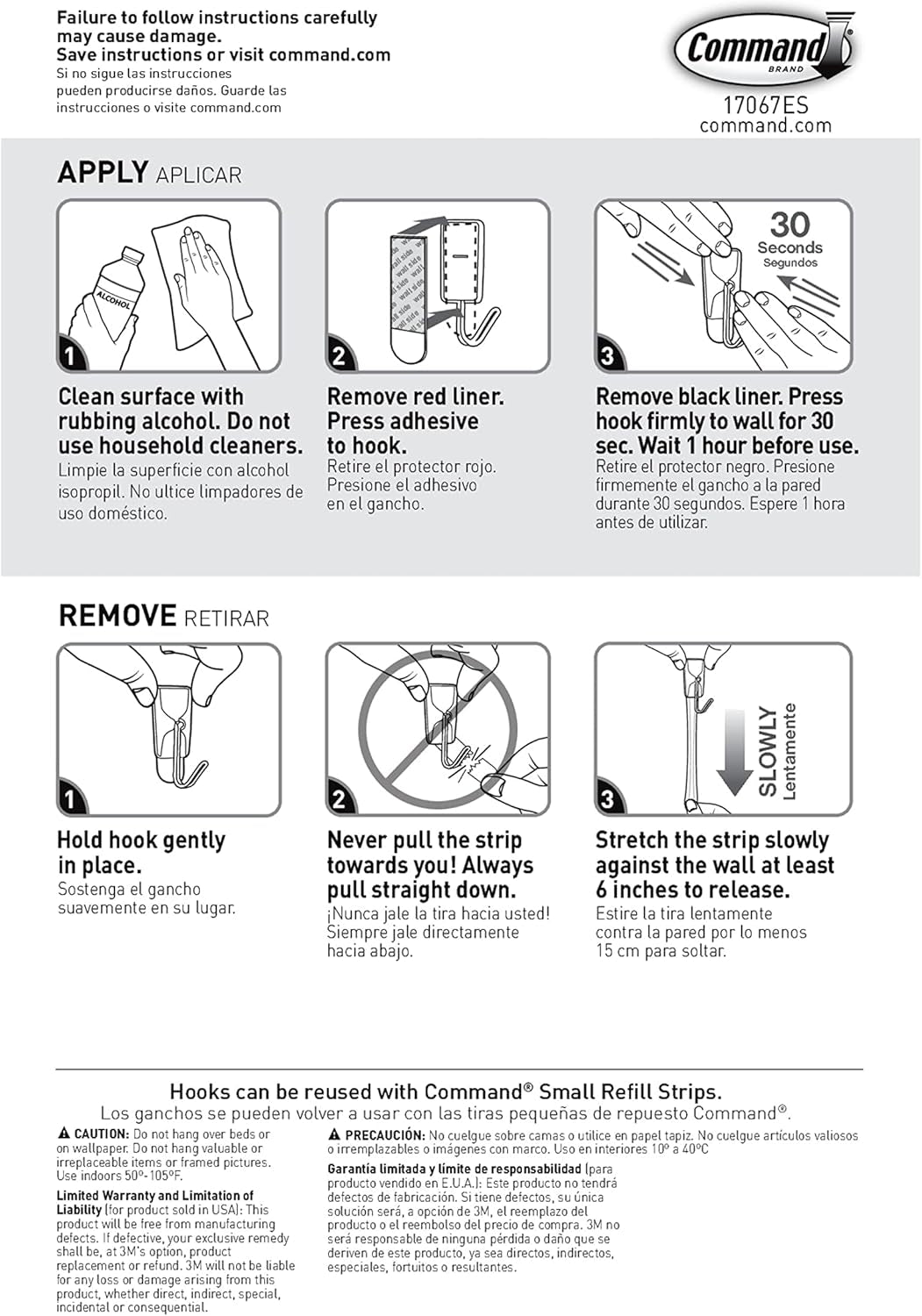 GP067-16NA Small Wire Hardware, Silver, White, 16 Hooks